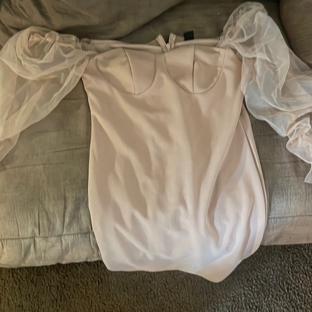 Nude Shein Dress